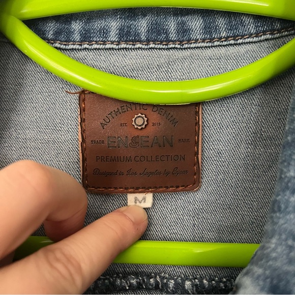 Distressed Denim Jacket - Picture 6 of 7